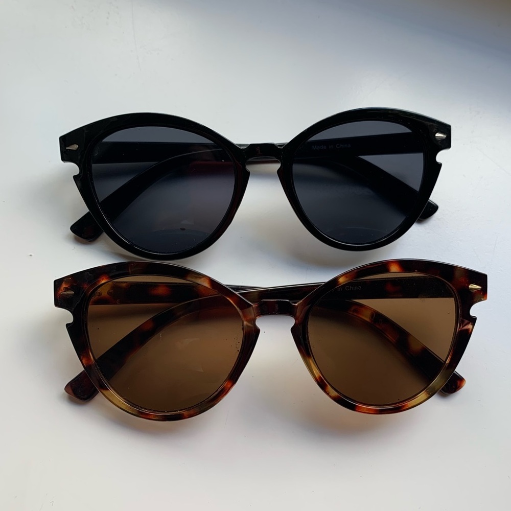 Cat Eye sunglasses set